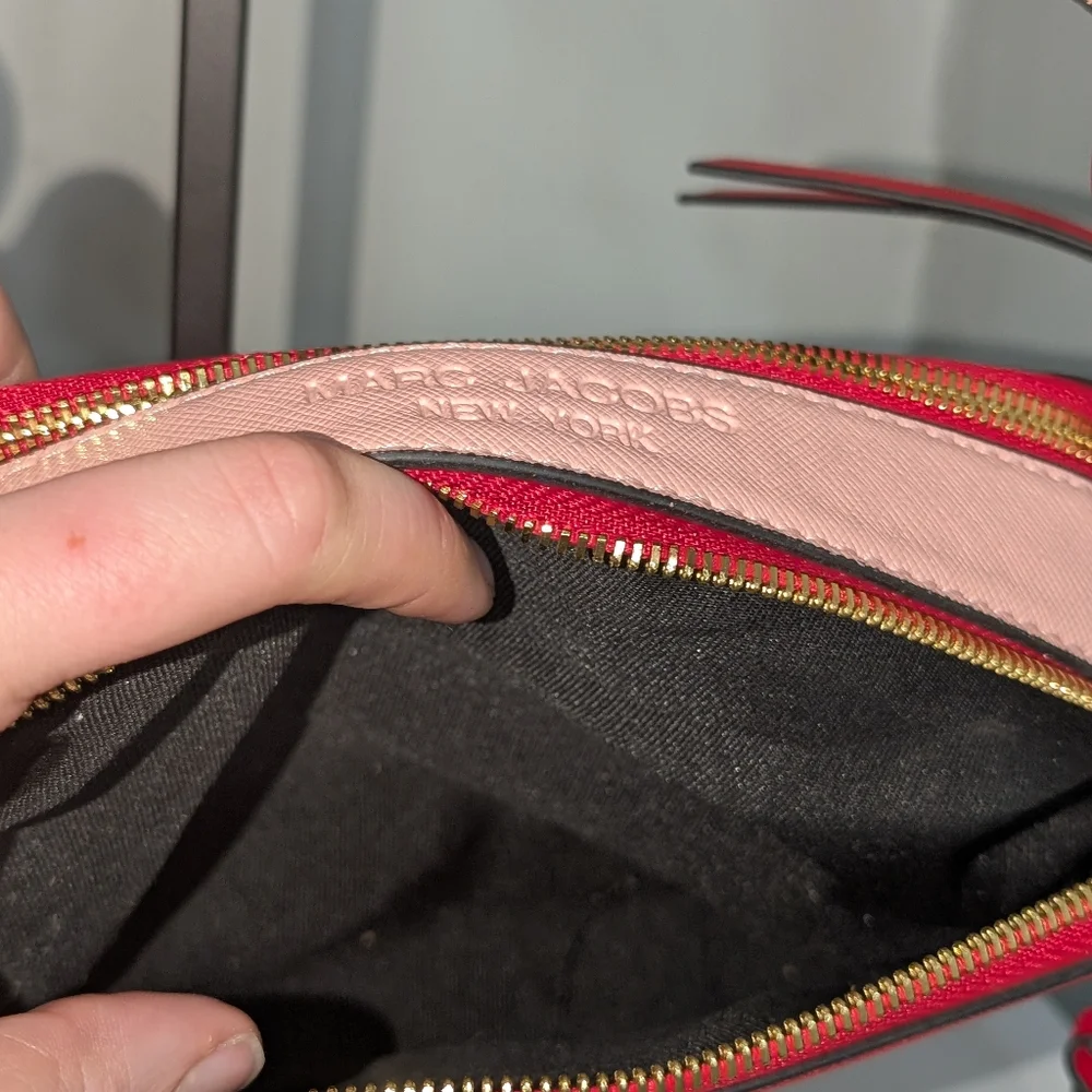 Marc Jacobs Red Crossbody Bag